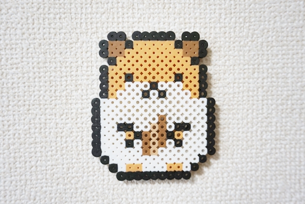 図案あり かわいいハムスターの作り方 アイロンビーズ パーラービーズ用ドット絵 人生は暇つぶし